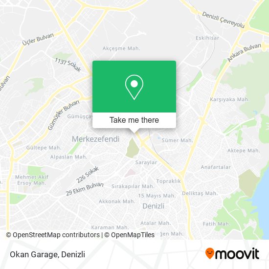 Okan Garage map