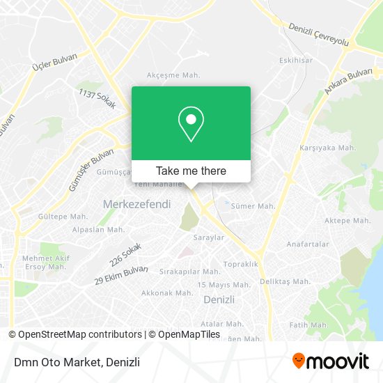 Dmn Oto Market map