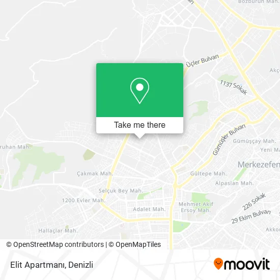 Elit Apartmanı map