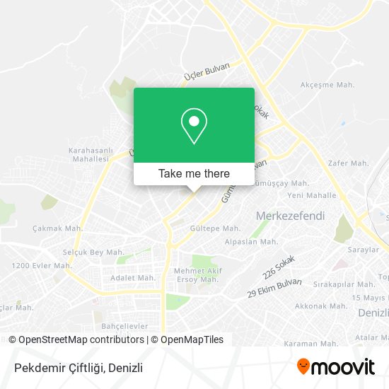 Pekdemir Çiftliği map
