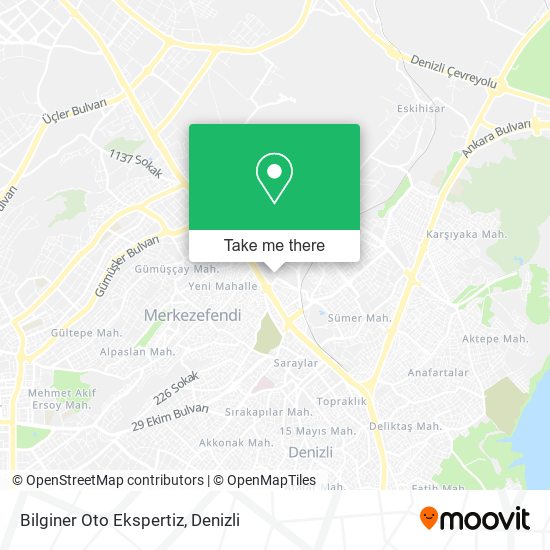 Bilginer Oto Ekspertiz map