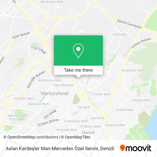 Aslan Kardeşler Man-Mercedes Özel Servis map