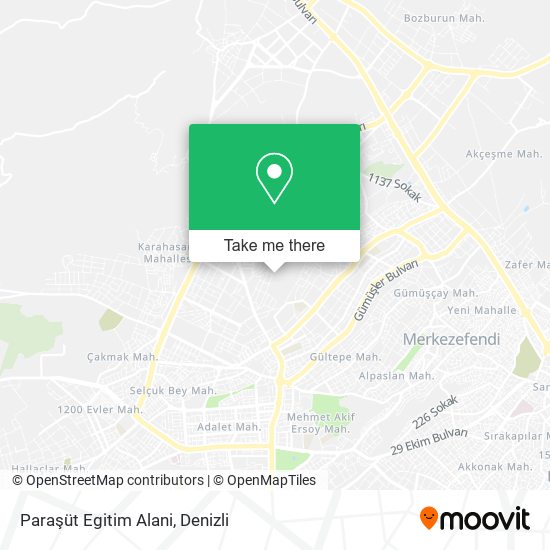Paraşüt Egitim Alani map