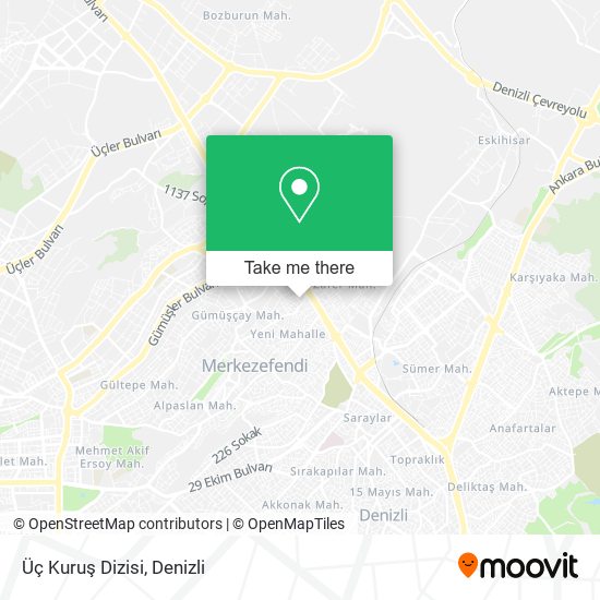Üç Kuruş Dizisi map