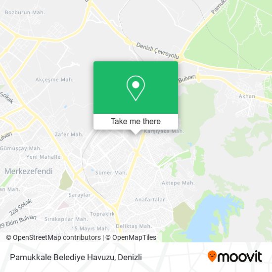 Pamukkale Belediye Havuzu map