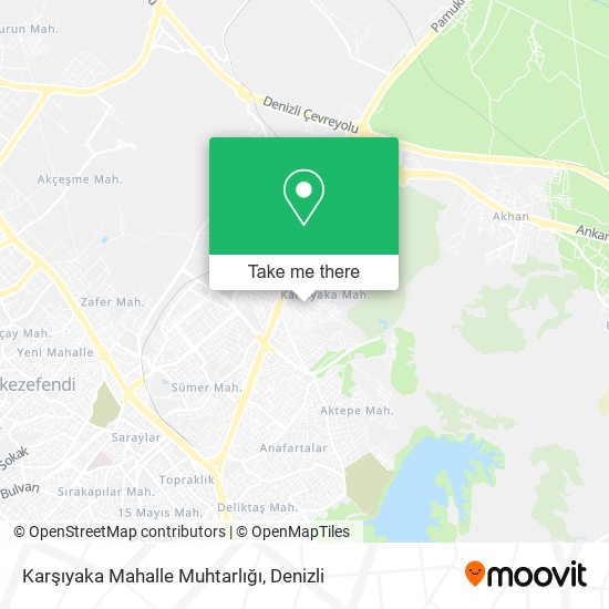 Karşıyaka Mahalle Muhtarlığı map