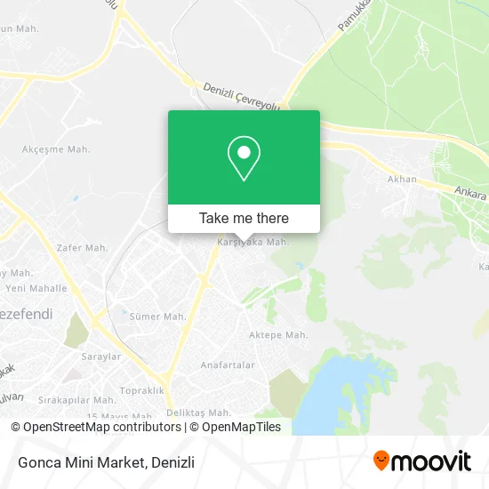 Gonca Mini Market map