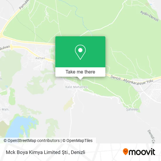 Mck Boya Kimya Limited Şti. map