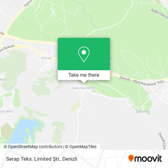 Serap Teks. Limited Şti. map