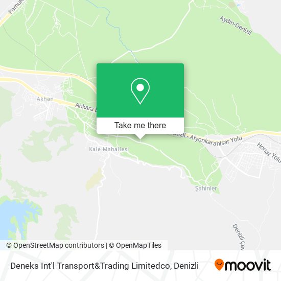 Deneks Int'l Transport&Trading Limitedco map