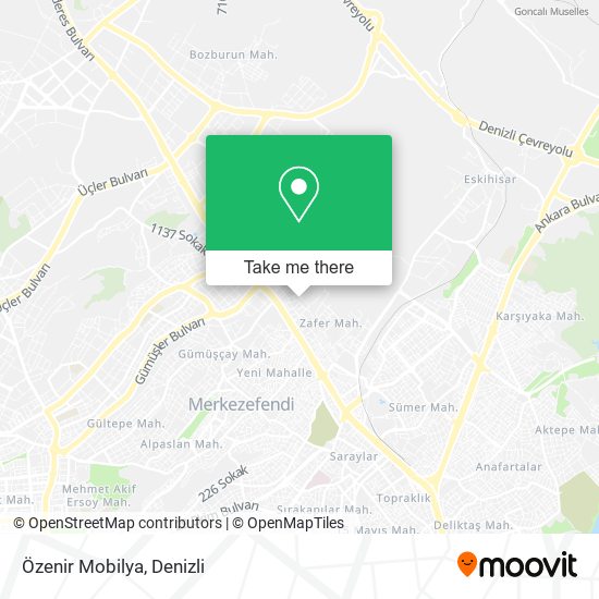 Özenir Mobilya map