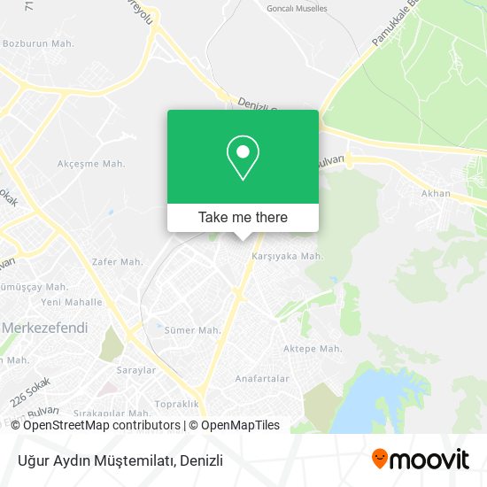 Uğur Aydın Müştemilatı map