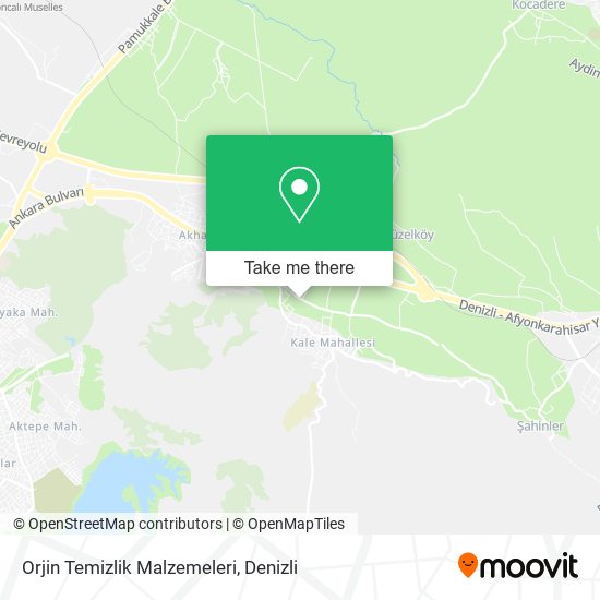 Orjin Temizlik Malzemeleri map