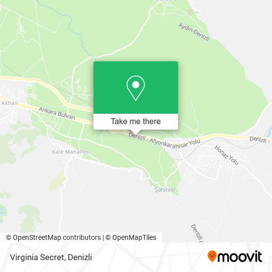 Virginia Secret map