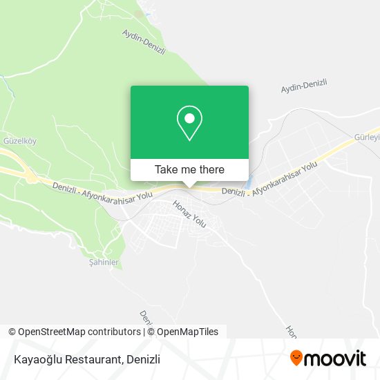 Kayaoğlu Restaurant map