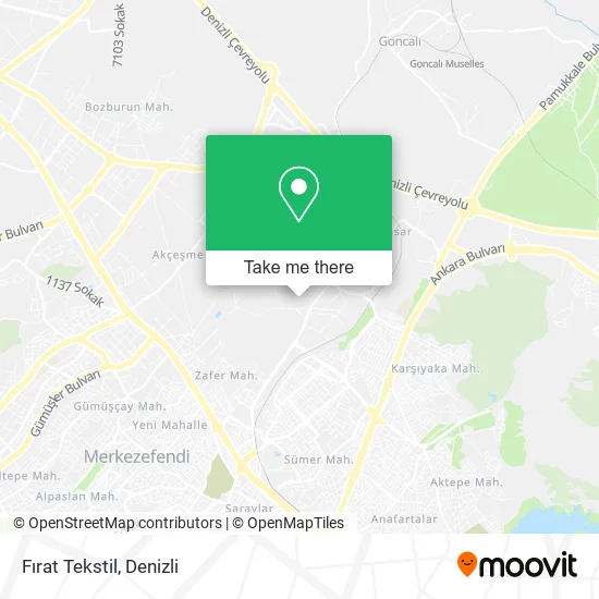 Fırat Tekstil map