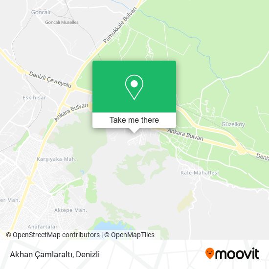 Akhan Çamlaraltı map