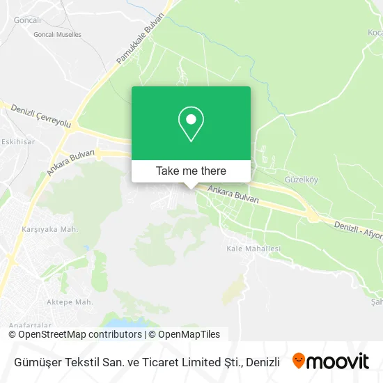 Gümüşer Tekstil San. ve Ticaret Limited Şti. map