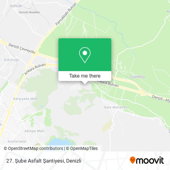 27. Şube Asfalt Şantiyesi map