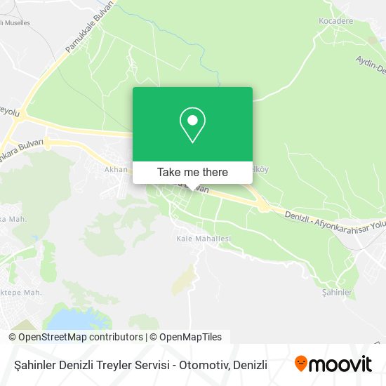 Şahinler Denizli Treyler Servisi - Otomotiv map