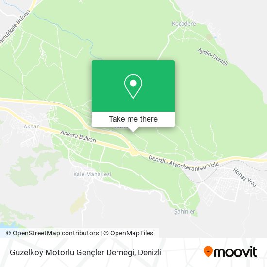 Güzelköy Motorlu Gençler Derneği map