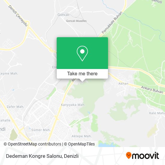 Dedeman Kongre Salonu map