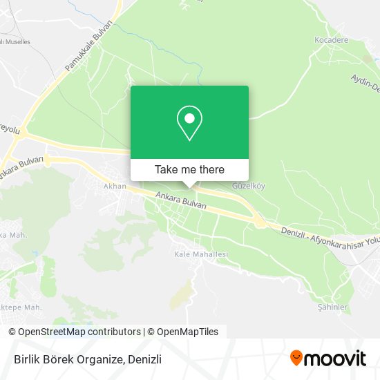 Birlik Börek Organize map