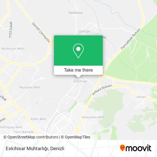 Eskihisar Muhtarlığı map