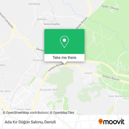 Ada Kır Düğün Salonu map