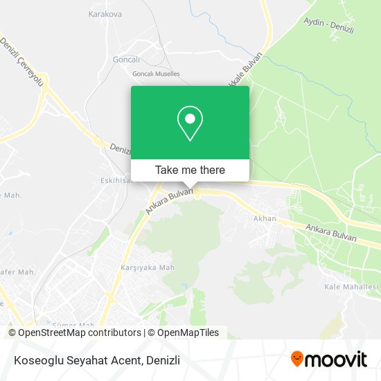 Koseoglu Seyahat Acent map