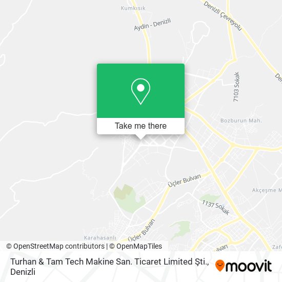 Turhan & Tam Tech Makine San. Ticaret Limited Şti. map