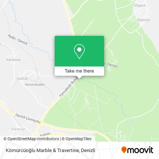 Kömürcüoğlu Marble & Travertine map