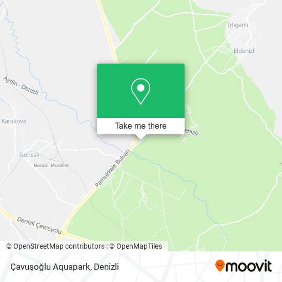 Çavuşoğlu Aquapark map