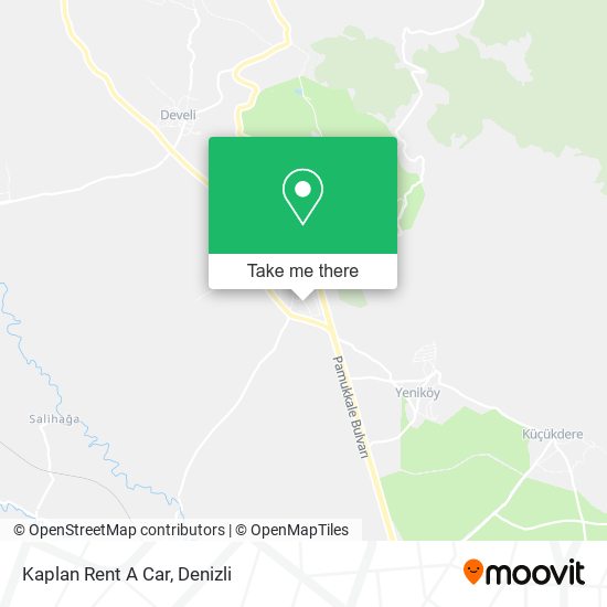 Kaplan Rent A Car map