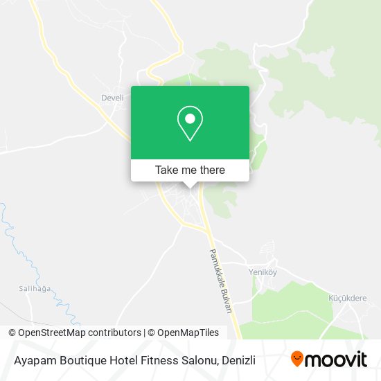 Ayapam Boutique Hotel Fitness Salonu map