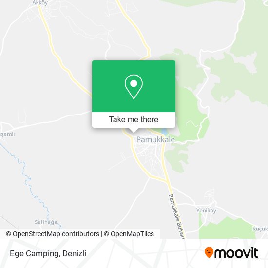 Ege Camping map