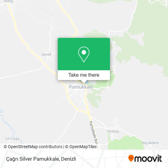 Çağrı Silver Pamukkale map