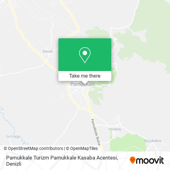 Pamukkale Turizm Pamukkale Kasaba Acentesi map