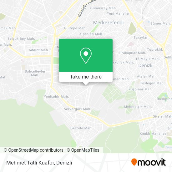 Mehmet Tatlı Kuafor map