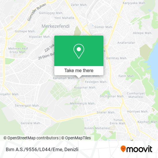 Bım A.S./9556/L044/Eme map