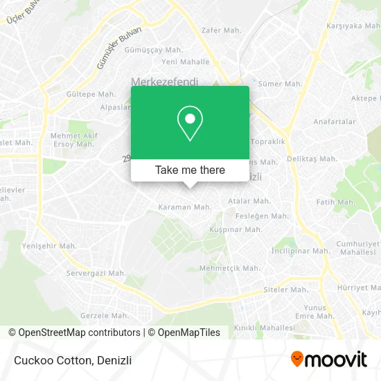 Cuckoo Cotton map