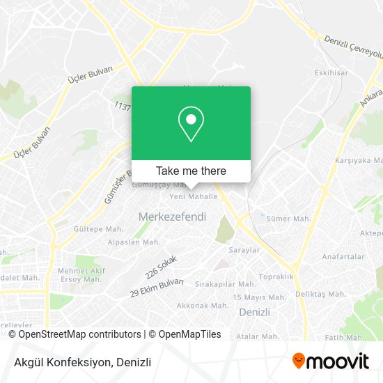 Akgül Konfeksiyon map