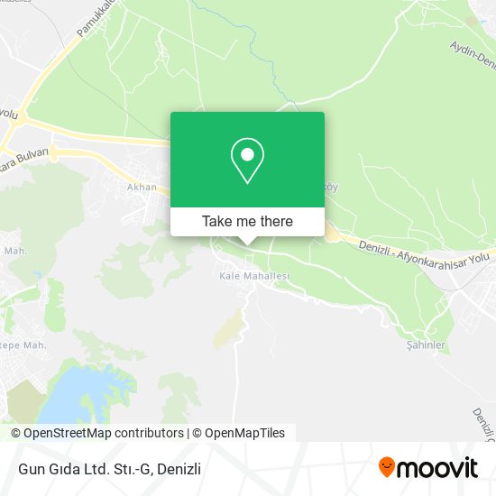 Gun Gıda Ltd. Stı.-G map
