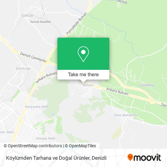 Köylümden Tarhana ve Doğal Ürünler map