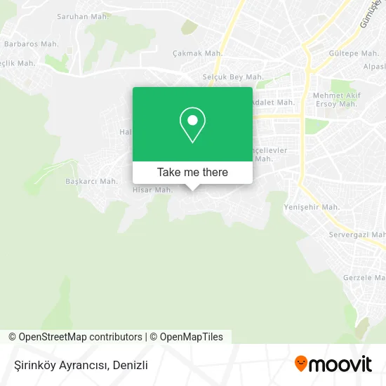Şirinköy Ayrancısı map