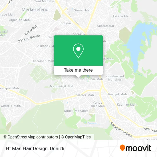 Ht Man Hair Design map