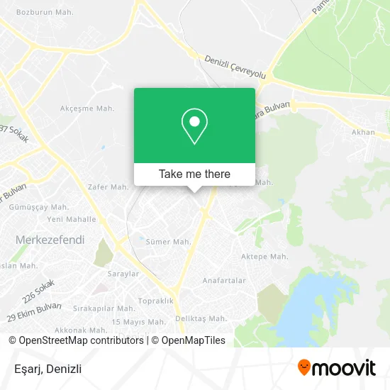 Eşarj map