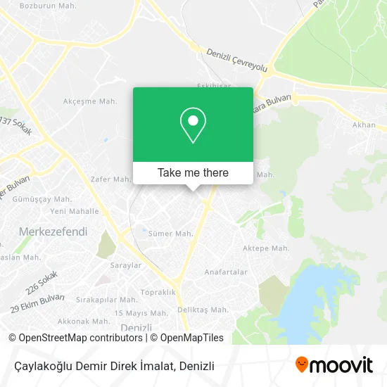 Çaylakoğlu Demir Direk İmalat map