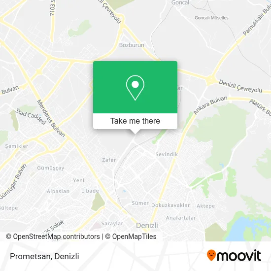 Prometsan map