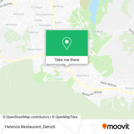 Helenos Restaurant map